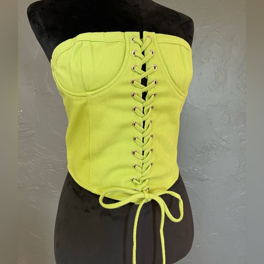 EtClet Lime Green Corset (M)